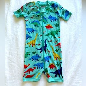 Hanna Anderson dinosaur sleeper onesie